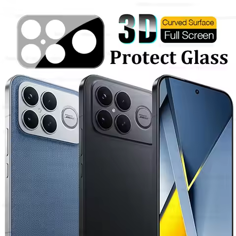 Little F8Pro F8Ultra 3D Rear Camera Protector Glass 2Pcs For Xiaomi Poco F8 Ultra Pro PocoF8Ultra 5G