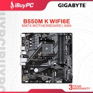 Gigabyte B550M K WIFI6E mATX Motherboard | AMD AM4