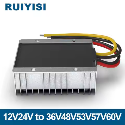 RUIYISI 12V to 48V Booster 24V to 53V Boost Module 9V-35V to 36V 57V 60V Converter DC Power Supply f