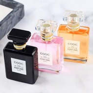 น้ำหอม COOC พร้อมส่ง มี 3 กลิ่น หอมติดทนนาน BLACK Yellow PINK 50ml.