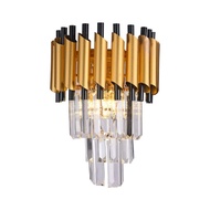 MAX LIGHT ไฟผนัง 680102 E14x2 40W *ดำ/ทอง