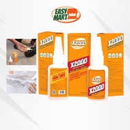 [X2000 SUPPER GLUE] Super durable adhesive for all materials 50g, 70g/Super gram x2000