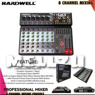 Original 8 Channel Hardwell Reverb 8 Pro Mixer