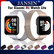 เสี่ยวหมี่ นาฬิกาอัจฉริยะ Milanese Metal Strap For Xiaomi Redmi Watch 2 Lite Bluetooth Smart Watch สายนาฬิกาข้อมือ For XiaoMi Mi Watch Lite Smart Watch นาฬิกาอัจฉริยะ สาย