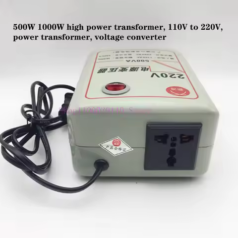 1000W 500W high power voltage converter transformer, 110V to 220V power transformer