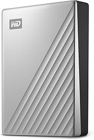 WD 6TB My Passport Ultra for Mac Silver, Portable External Hard Drive, Backup Software with Defense 