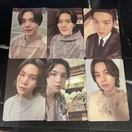 Genuine Photocard Card Agust D Suga D-Day Official
