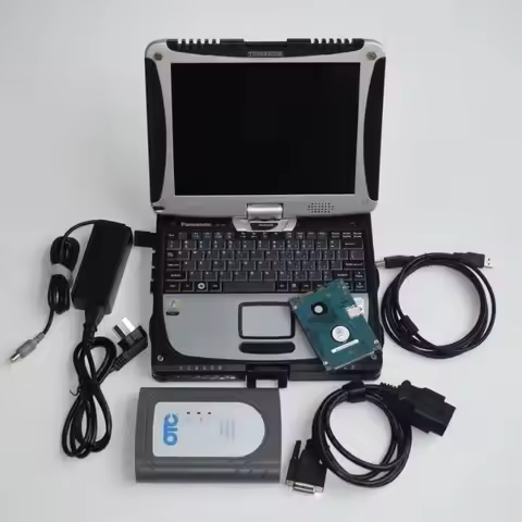 For Toyota Diagnostic Tool OTC IT3 Techstream V18.00.008 Software Global GTS 90% New Laptop CF19 i5 