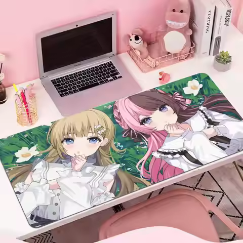 Anime Mouse Pad Rubber Extended Desk Mat VSPO Hinano Tachibana Computer Mousepad Gamer HD Gaming Acc