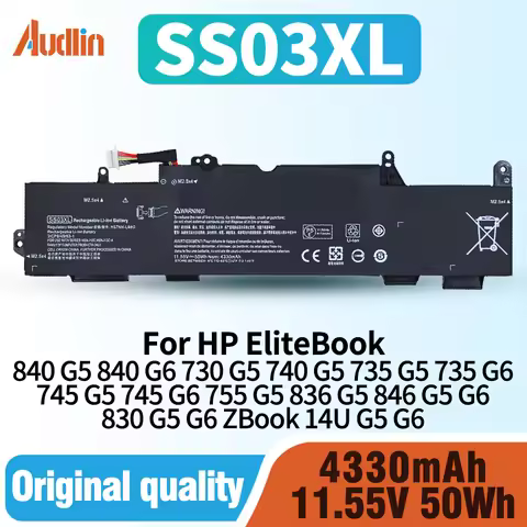 SS03XL Battery for Hp EliteBook 840 730 735 740 745 830 846 G5 735 745 830 840 G6 ZBook 14U G5 G6 HS