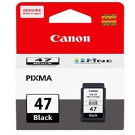 Canon PG47 Black (15ml) / CL57 Color (13ml) / CL57S Color (8.7ml) Original Ink Cartridge/ Ink Printer Canon E410