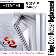 Hitachi Refrigerator Fridge Door Seal Gasket Rubber RACeplacement R-37V1M R-643V - wirasz