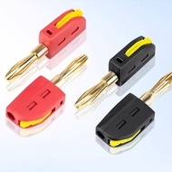 PCF* 3 3ft  Voltages Test Leads Cable 4mm Banana Connector Silicone Wire For Multimeters And Meter D