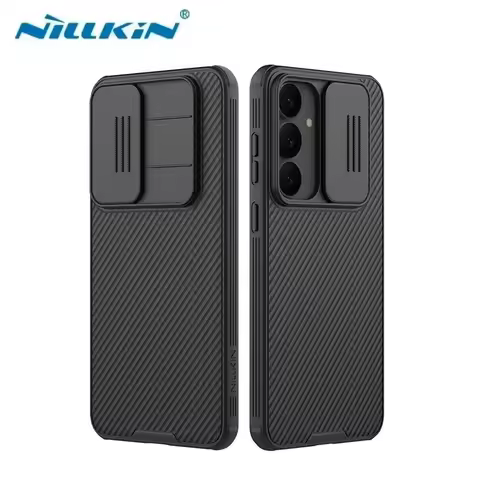 Case for Samsung S25 Ultra S24 FE S22 S23 S26 Plus Edge Nillkin CamShield Pro Lens Protection Cover