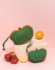CANDY CANE BAG - Fruitori Bag (PUMPKIN แยกชิ้นขาย) กระเป๋าผลไม้ แบบไม่ปัก (ของแท้100%)