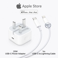 Apple 20W USB-C Power Adapter for iPhone 14, 13, 12 iPhone charger, iPhone cable Apple Adapter