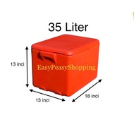 35Liter Heavy Duty Cooler box/Ice box/Ice bucket/Tong ais/Plastic Ice Tong(READY STOCK)