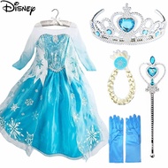 Disney Frozen Elsa Dress Anna Girl Dresses Princess Party Dress For Baby Kids Queen Infant Costumes
