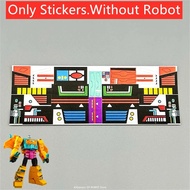 Detail Beautification G1/G2 Sticker Upgrade Kit For SS86/Legacy G2 Grimlock