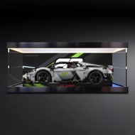 [Transparent Display Box] Display Box Suitable for Lego 42214 Lamborghini Revuelto Super Sports Car 
