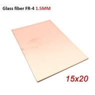 [TG-16] Plain PCB FR4 15x20 cm glass board glass fiber FR-4 1.5MM