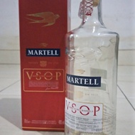 Botol bekas Martell cognac VSOP