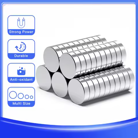 Super Powerful Magnet Round Disc Strong Magnet for Fridge Home Office Craft 5x2 6x2 8x2 10x3 12x3 15