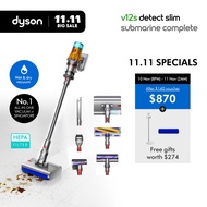 [11.11 Specials] Dyson V12s Detect Slim Submarine™ Complete HEPA Wet & Dry Vacuum | Reveals 2x insiv