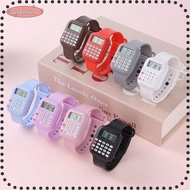 LIKE Micro Calculator Watch, Cartoon Date Display Electronic Digital Calculator, Portable Multifunct