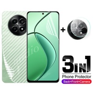 3in1 Front Back Lens Hydrogel Film For Realme 12x 12 12+ x12 5G 4G 2024 Smartphone Screen Protector 