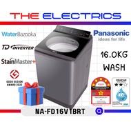 PANASONIC 16KG Inverter & Hot Wash Top Load Washer NA-FD16V1BRT / NA-FD16V1
