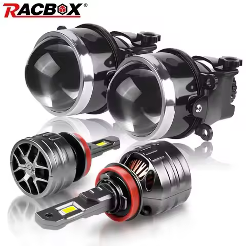 3 inch 150W LED Fog Lights HID Xenon Projector Lens Kits H11 H8 H9 Led Bulbs for Mitsubishi Suzuki P