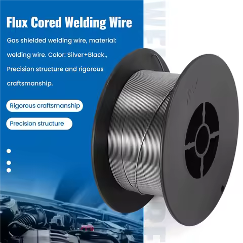 A21I-E71T-1C 500G Stainless Steel Gasless Mig Welding Wires 1.0Mm Dia Solid Cored Welding Accessorie