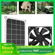 bjiax Solar Panel Exhaust Fan  Outdoor IP65 Portable for RVs Greenhouses Pet Houses Chicken House 10