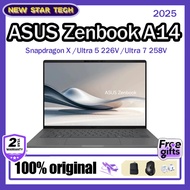 2025 ASUS Zenbook 14 Air Laptop/Ultra7 258V Snapdragon X/2.8K 120Hz OLED 960g/Zenbook A14 UX3407QA/Z