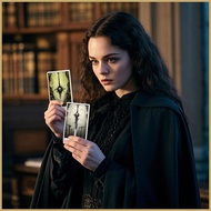 Gothic Tarot Cards Unique Tarot Oracle Cards Gothic Accessories Playing Supplies Mysterious Entertai