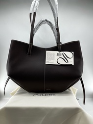 Polene bag 2025 New  กระเป๋าช้อปปิ้ง Cyme กระเป๋าปีกหนังวัวความจุขนาดใหญ่กระเป๋าสะพายไหล่กระเป๋าถือ