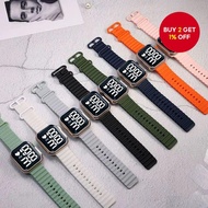 Waterproof Digital Sport Watch J96 LED Electronic Band Students Wristbands Gift for Kids Boy Running