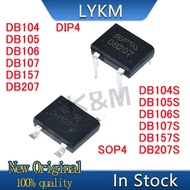 5PCS New DB104 DB105 DB106 DB107 DB157 DB207 DIP4 DB104S DB105S DB106S DB107S DB157S DB207S SOP4 Rec