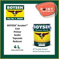 ۞ ◎ ◇ Boysen Acrytex Paints - 4L