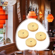 [Perfk] 4 Pieces of Pendant Light Covers, Round, Smooth, Modern, Easy to Install, 10cm/3.86 Inch, fo