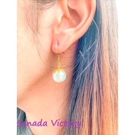 Senada Victory AM007 Pearl Hanging Earrings One Korean Earrings Fashion Earrings