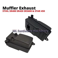 (Ready Stock) High Quality STIHL SR400 SR420 SR5600 & STAR450 Mistblower Muffler Exhaust Ekzos Ezos