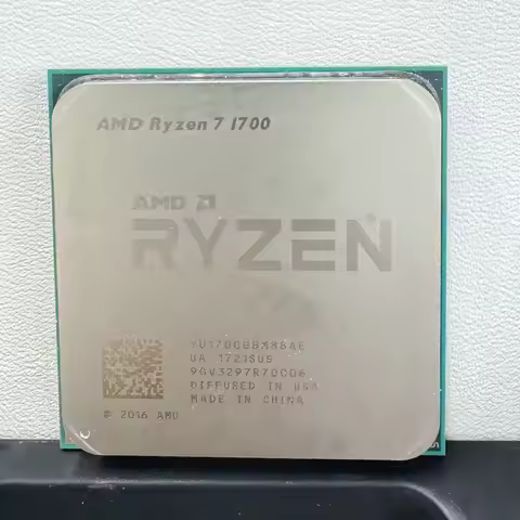 AMD R7 1700 3.0 GHz Eight-Core Sixteen-Thread CPU 65W Ryzen 7 1700 Socket AM4