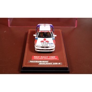 #车模 Ixo 1 43 Mitsubishi Go Blue wrc evo Rally Car 1989 World Rally Championship Mitsubishi Out of Ch