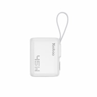 [ CCC Certified ] Yoobao Q12Pro 45W Fast Charge Mini Size 10000mAh Power Bank with built-in Cables