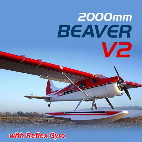 FMS RC Airplane 2000mm Beaver PNP Water Sea Giant Plane Model Hobby Aircraft Avion Without Reflex Gy