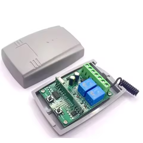 2CH Receiver Door Universal Receiver Remote Control, NOVOFERM DITEC MHOUSE AT-4, DITEC 433MHz Fixed