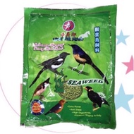 Lucky Star Brand Makanan Burung/Murai/Jambul/Tiong Mas Seaweed 400g