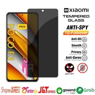 Tempered Glass Anti Spy Xiaomi poco F2 F2 Pro F3 F3 GT F4 F4 GT F5 F5 Pro F6 F6 Pro Anti Scratch Ful